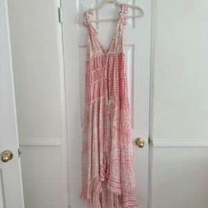 rococo sand maxi dress